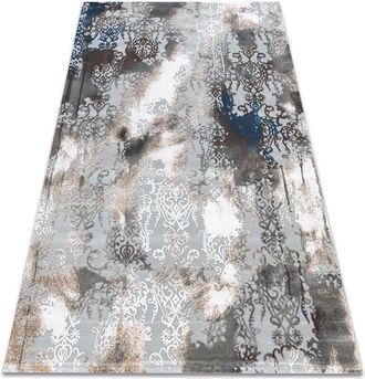 RugsX Rugsx - Carpet acrylic vals 0W9995 C69 41 Ornament vintage ivory / beige multicolour 80x100 cm