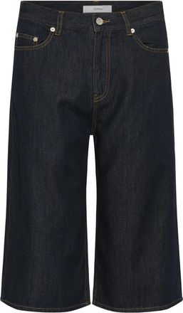 Inwear Lange Shorts - Dames - Denim shorts - Blauw - W29 - Denim - Korte Broeken
