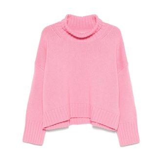 Soft Goat Dames, Truien, Roze, Maat: XS Kasjmier