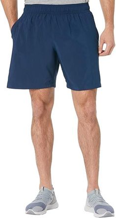 Under Armour Woven Graphic Shorts Mens Shorts Academy/White : SM, Polyester