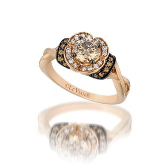 Le Vian Ladies Grand Sample Sale Ring in 14K Strawberry Gold