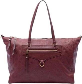 Louis Vuitton Pre-owned Tote Bags, female, Red, Size: ONE SIZE Pre-owned Lumineuse GM