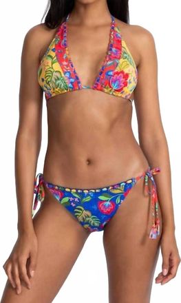 Johnny Was Rumba Mix String Bikini Top
