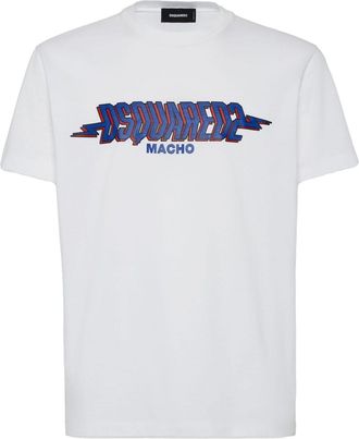 Dsquared2 logo-print T-shirt - White