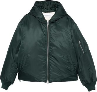 OAMC hooded padded jacket - Groen