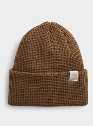 Carhartt Work in Progress Mens Workwear waffle Tuque Hat