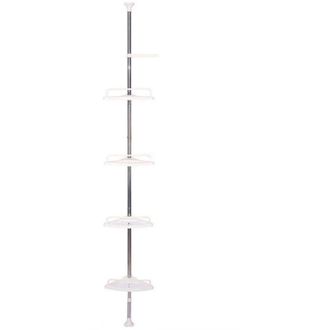 OEM Estante De Ducha Telesc&oacute;pico Crezuo De 100 A 320 Cm De Altura Ajustable Sin Necesidad De Taladrar. Estante De Esquina Telesc&oacute;pico Con 4 Cestas.-crezuo