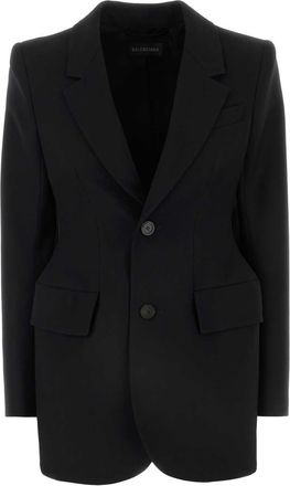 Balenciaga Black Wool Blazer