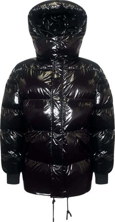 Siksilk Winterjacke SIKSILK Siksilk Winterjacke High Shine Puffer Jacket, Herren, Gr. L, schwarz, Obermaterial: 100% Nylon NY., Jacken Winterjacke