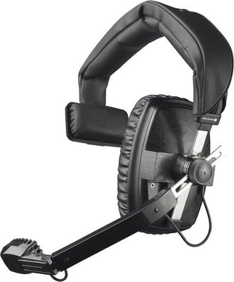 Beyerdynamic Beyerdynamic Auriculares De Una Oreja Con Micr&oacute;fono Hipercardioide Din&aacute;mico, 50 Ohmios, Negro Negro