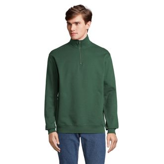 SOLS Uniseks Conrad Sweatshirt met Quarter Zip voor volwassenen (Fles groen)