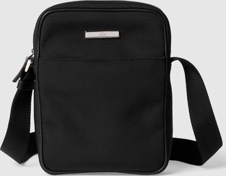 Gucci Tag Small Crossbody Bag, Black, Nylon