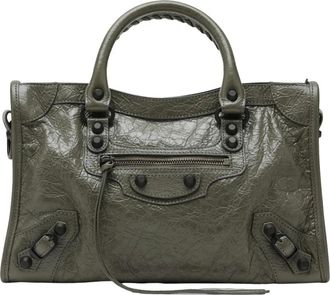 Balenciaga Tote Bags, female, Green, Size: ONE SIZE Handbag S