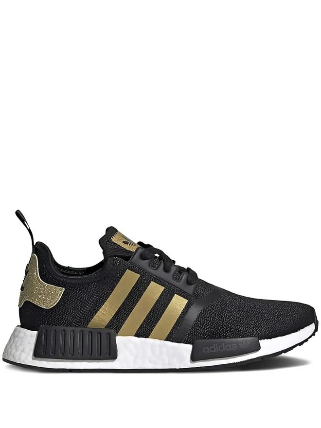 NMD R1 Black/Gold sneakers - women - Rubber/Fabric/Fabric - 5.5
