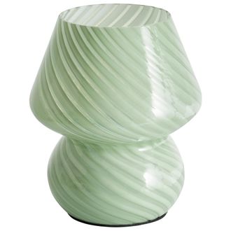 Beliani Beliani - L&aacute;mpara De Mesa De Vidrio Moderna De Lectura Para Oficina Dormitorio Verde Lobo