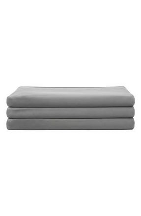 Luxury Home Microplush Ultra Premium Sheet Set in Gray at Nordstrom Rack, Size Twin