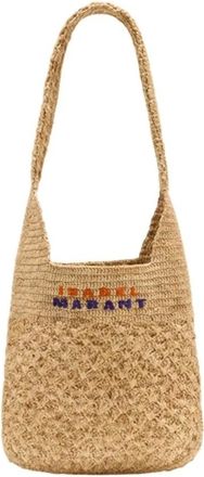 Isabel Marant Isabel Marant, Shoulder Bags, female, Beige, Size: ONE SIZE Praia Small Bag