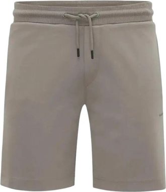 Genti Tech Sweatshort - Heren - Korte Broeken - Grijs - XL - Korte Broeken