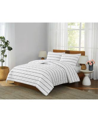 Brooklyn Loom Hayward Stripe Quilt Set