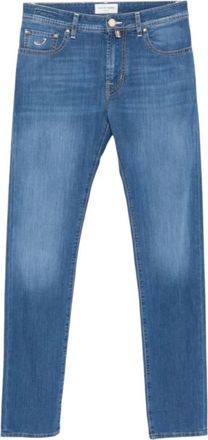 Jacob Cohen Slim-fit Jeans - Heren - Slim Fit Jeans - Blauw - W38 - Jeans
