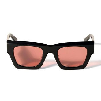Off-white Sunglasses Ow1006 1025 Davie Black/Red Unisex