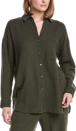 Eileen Fisher Eileen Fisher Classic Collar Long Shirt