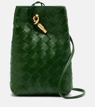 Bottega Veneta Andiamo Mini leather crossbody bag