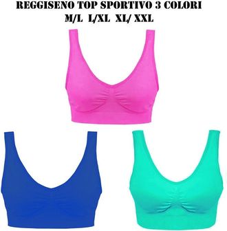 Trade Shop Trade Shop - 3 Unids Sujetador Brazo Braza Deportes 3 Colores Deportes Ropa Interior Para Mujer Tg Bras