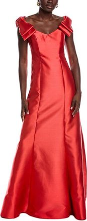 Rene Ruiz Off-The-Shoulder Mermaid Gown