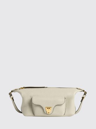 Coccinelle Beat Generation Grained Leather Mini Shoulder Bag with Buckle