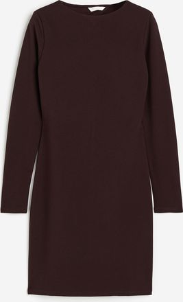 H&M Jerseykleid mit Cut-out - Red