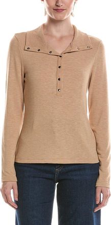 Michael Stars Issa Rib Mix Henley