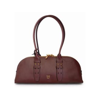 Pinko Pinko, Dames, Tassen, Bruin, Maat: ONE Size Leer