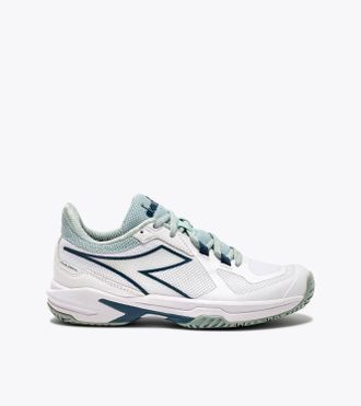 Diadora Womens Trofeo 2 Ag Pickleball Shoe In White/ Legion Blue