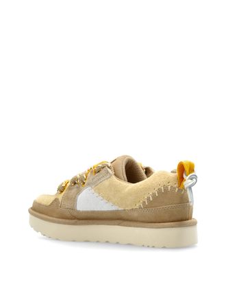 UGG Womens Lowmel Biarritz Low Sneakers Beige Shoes >