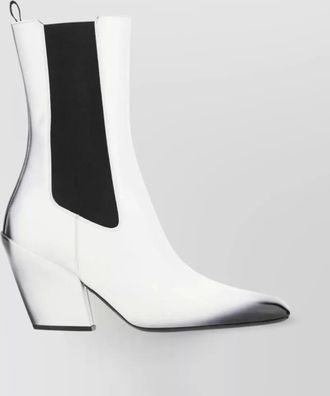 Prada leather ankle boots