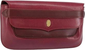 Cartier Pre-owned Clutches, female, Red, Size: ONE SIZE Pre-owned Vintage Clutch
