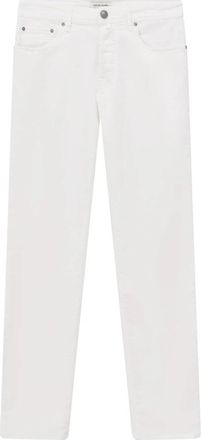 Jacob Cohen Straight Jeans - Heren - Slim Fit Jeans - Wit - W34 - Katoen - Jeans