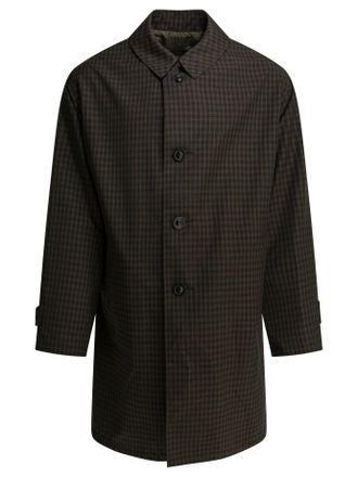 Maison Margiela Plaid Raincoat