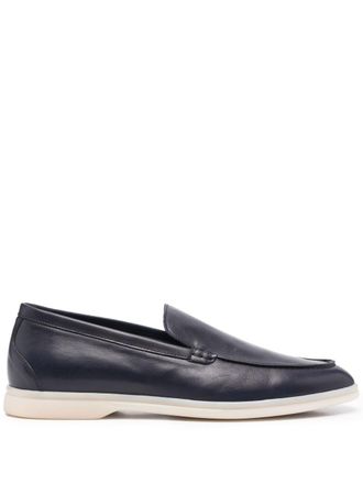 Scarosso Ludovico leather loafers - Blue