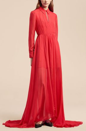 Rebecca Taylor Habanero Chiffon Gown