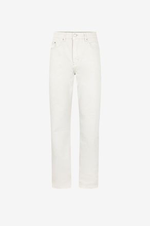 Ami Ausgewaschene Jeans mit geradem Bein aus Baumwolle