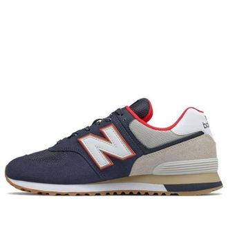 New Balance 574 Navy Energy Red ML574SKB