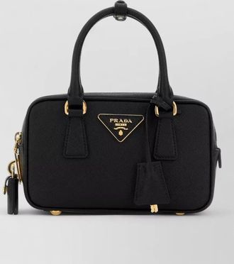 Prada na leather shoulder bag