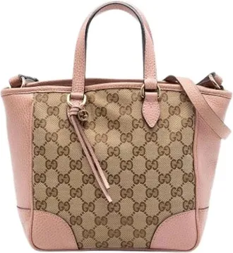 Gucci Pre-owned Handbags, female, Beige, Size: ONE SIZE Pre-owned The Bree