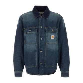 Carhartt Work in Progress Heren, Jassen, Blauw, Maat: L Denim