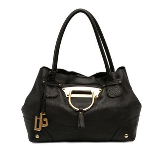 Dolce & Gabbana Pre-owned Dolce & Gabbana Pebbled Leather D Ring Tote Ladies KX6D0COKJ9DF9HCR