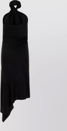 Givenchy crepe asymmetric midi dress