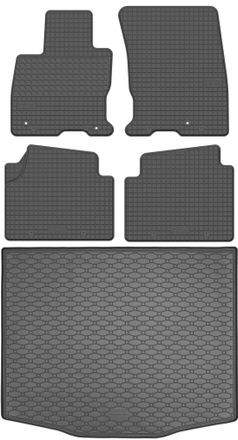 OEM Juego De Alfombrillas De Goma Para El Coche Y El Maletero Del Ford Kuga Iii Suv (a Partir De 2020)
