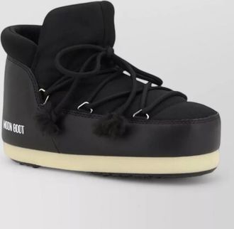Moon Boot quilted logo-print ankle boots
